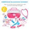 Best Choice Products Play Doctor Kit for Kids, Pretend Medical Station Set with Carrying Case, Mobile Cart
